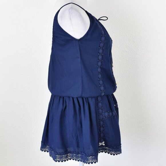 Melissa Odabash Chelsea Mini Dress Navy NEW - XS - Picture 7 of 10